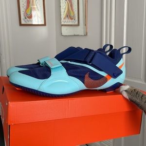 MENS NIKE SUPERREP CYCLE 11.5 blue & orange